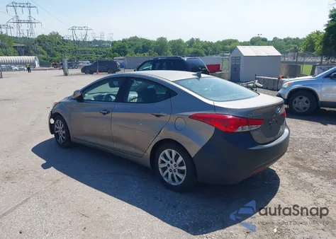 2012 Hyundai Elantra Gls from USA, damaged, VIN 5NPDH4AE3CH135427